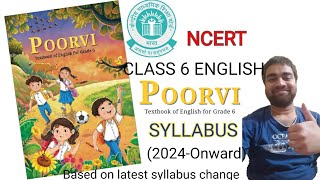 CBSE Class 6 English Syllabus 2024Onwards  NCERT  POORVI  ATOZSTUDYZ [upl. by Atsira968]