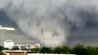 MultiVortex EF4 Tornado in Tuscaloosa AL 42711 No Audio [upl. by Knipe243]