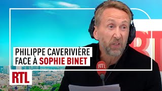 Philippe Caverivière face à Sophie Binet [upl. by Akedijn]