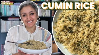 ULTIMATE CUMIN RICE  Perfect Jeera Rice Recipe  Food with Chetna [upl. by Combe]