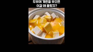 너무 쉬워서 매일 먹는 두부 계란요리 Easy Tofu Egg Recipe [upl. by Larimor832]