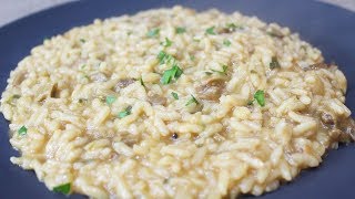 RISOTTO AI PORCINI SECCHI  FoodVlogger [upl. by Narmak394]