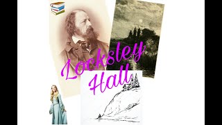 Poem quotLocksley Hallquot by Alfred Tennyson Complete Summary in Hindi [upl. by Amik]