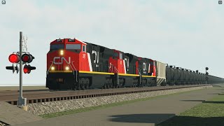 CN 2977 Passing a Railfanning Spot [upl. by Annhej]