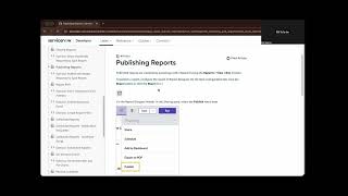 ServiceNow Dashboards and Reports Publishing Reports [upl. by Peednus978]