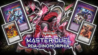 RED DRAGON ARCHFIEND DINOMORPHIA RESONATOR WITH NEW SUPPORT  YuGiOh Master Duel [upl. by Edie]