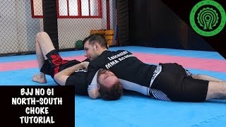 BJJ No Gi NorthSouth Choke Tutorial [upl. by Weatherby]