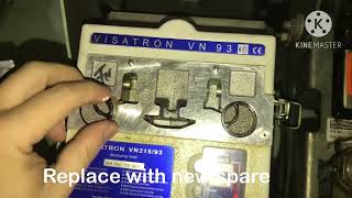 VISATRON Oil Mist Detector maintenance Model VN 21593 [upl. by Schnurr]