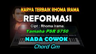 Reformasi  Karaoke  Rhoma Irama  By Saka [upl. by Noirb294]