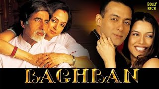 Baghban  Hindi Full Movie  Salman Khan Amitabh Bachchan Hema Malini Mahima Chaudhary Rimi Sen [upl. by Weinert256]