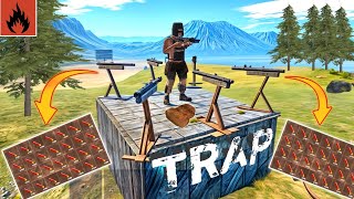 quotOxide Survival Island Crafting a Trap Base to Snare Enemiesquot базаловушка oxidesurvival [upl. by Civ]