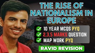 class 10 history chapter 1 important questions mcq The Rise of nationalism in europe important mcq [upl. by Tongue565]