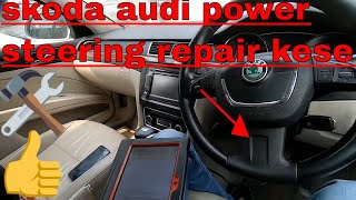 How skoda superb Volkswagen Jetta Passat skoda Laura Audi a3 electronic power steering repair [upl. by Schrick]