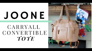 Joone Carryall Convertible Tote Review [upl. by Keemahs]