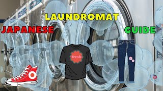 How to use a coin laundry Laundromats in Japan Guide 4K [upl. by Warenne122]