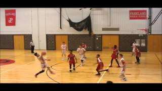 25 ISIAH RICOGRAY 2016 SPRINGHOUSE MIDDLE SCHOOL BASKETBALL HIGHLIGHTS PARKLAND PA [upl. by Lenahs]