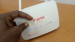 Airtel 4G LTE Router Management  Restore Factory Settings  Router Reboot [upl. by Yecnay]