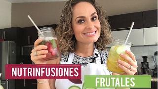 Como Preparar Nutrinfusiones Frutales Receta Clean [upl. by Hannahc146]