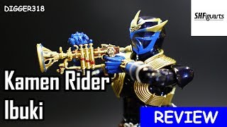 SH Figuarts Kamen Rider Ibuki from Hibiki Toy Review 4K [upl. by Cull]