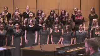 Caritas Abundat by Michael John Trotta Region 27 Treble Choir amp Mixed Choir Girls [upl. by Anneirb]