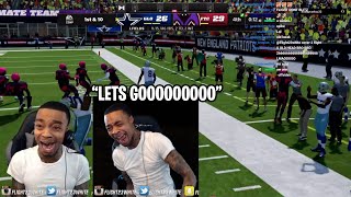 FlightReacts pulls ALLTIME GREATEST COMEBACK IN MADDEN 22 HISTORY 😭😭😂 [upl. by Engvall]