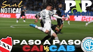 PASO A PASO INDEPENDIENTE 1  1 BELGRANO  independiente belgrano pasoapaso [upl. by Inaluahek]