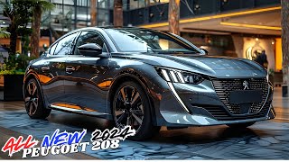 FIRST LOOK 2024 Peugoet 208 Unveiled  Impressive Technology [upl. by Arodnap261]