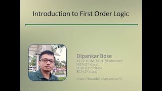 Using Quantifiers in First Order Predicate Logic [upl. by Darline]