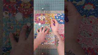 How to make a Disappearing Nine Patch Quilt Block quilting sewing homestead relaxing [upl. by Ecila867]