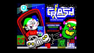 LOCKDOWN TOWN ZX MAS  CRASH EXCLUSIVE EDITION 2023 ZX Spectrum [upl. by Aniehs604]