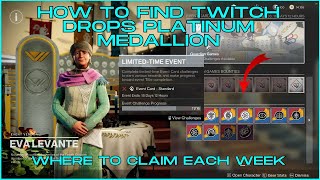 How to get your Diamond Medallion from the Twitch Drops Guardian Games Event  Destiny 2 SotWish [upl. by Amero]