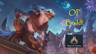 OP Kez build  Crownfall Nest of Thorns level 3 difficulty [upl. by Redlac]