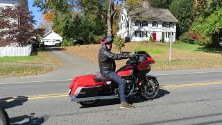 Warmup for the Arrigoni Bridge March for TrumpWoodbury Ct Oct 12 2024 [upl. by Jermain]