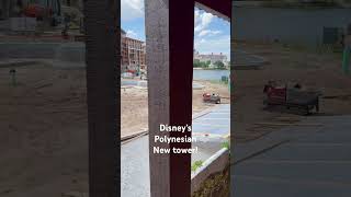 Disney’s Polynesian  new DVC tower 🌴🤩shorts [upl. by Noxin]