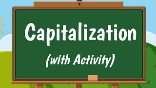 Capitalization with Activity [upl. by Naujal]