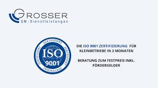 Warum wird die ISO 9001 als Nachweis bei Ausschreibungen gefordert [upl. by Viccora82]