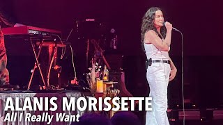 ALANIS MORISSETTE  All I Really Want  Live  CWMP  The Woodlands TX 61624 4K HDR [upl. by Myca]