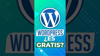 ¿WordPress es Gratis Diferencia entre WordPresscom y WordPressorg [upl. by Aicatsue]