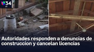 “La licencia está cancelada” autoridades responden a denuncias de obras de construcción abandonadas [upl. by Raff916]