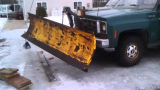 Classic Chevy w inline six 292 plowing SOLD [upl. by Joyann39]