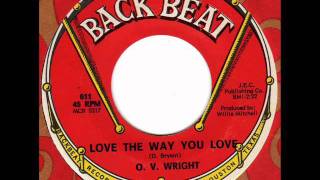 OV WRIGHT Love the way you love Northern Soul [upl. by Allicserp]