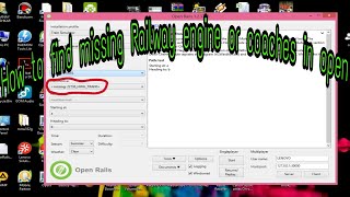 How to Find Missing file in open rails [upl. by Demeter]