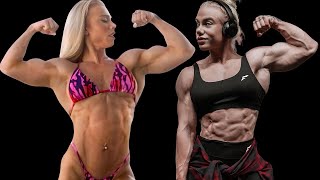 IFBB PRO Samantha Jerrings Superb Abs and Shoulder Muscles  fbb muscles [upl. by Christel]