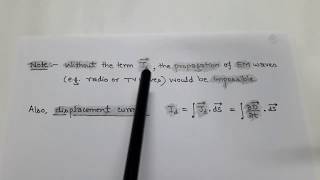 42 DISPLACEMENT CURRENT DENSITY amp Maxwells Equation for IESGATE [upl. by Aldred]