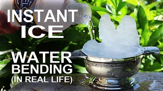 Instant Ice  Waterbending In Real Life [upl. by Niels]