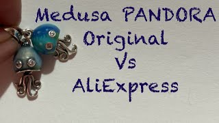 Charm Medusa🪼PANDORA Original Vs AliExpress [upl. by Hose]