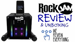 RockJam RJSC01BK Singcube 5Watt Rechargeable Bluetooth Karaoke Machine Review and Unboxing Set Up [upl. by Carlin]