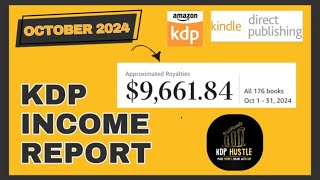 My KDP Income Report for October 2024 kdp selfpublishing incomereport onlinebusiness [upl. by Ielak364]