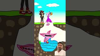 Shadow lures blazer into a trap amp pays pricefunny animation cartoonshorts animation cartoon [upl. by Imef]