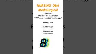 MedicalSurgical Nursing question and answerHow to pass PROMETRICNCLEX exam prometric nclexexam [upl. by Sylram]